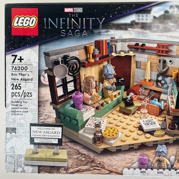 LEGO Marvel Super Heroes Bro Thor’s New Asgard 76200 - Retired - New & Sealed - Picture 1 of 6